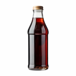 Bouteille en verre de coca naturel 33 cl