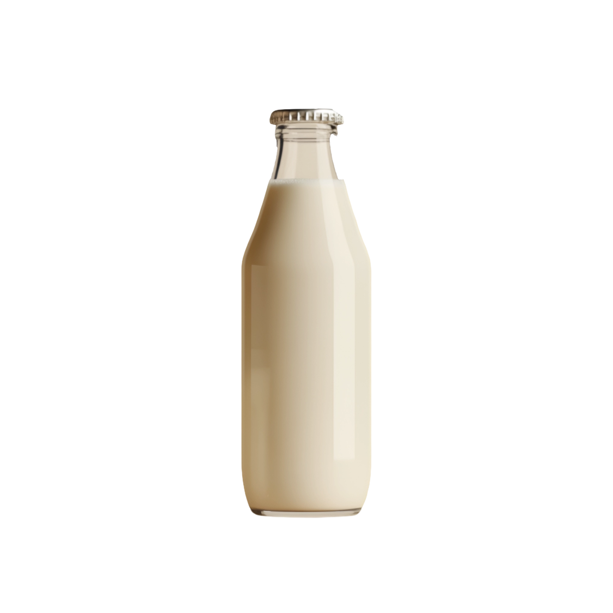 Bouteille en verre de lait d'avoine 33cl